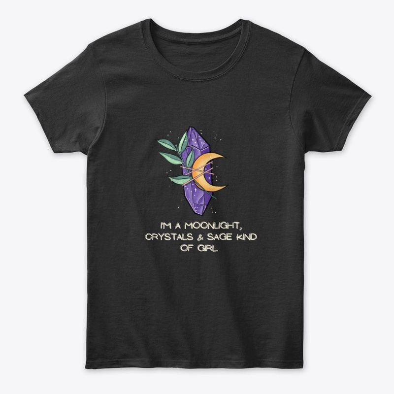 Moonlight, Crystals & Sage