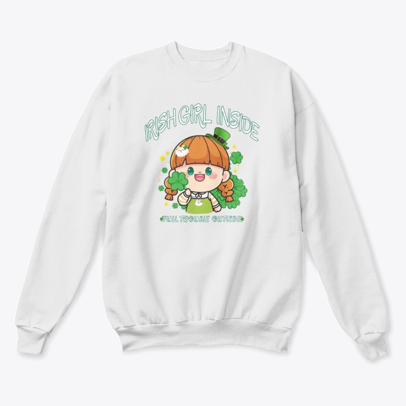 Irish girl,full trouble -S.Patrick day