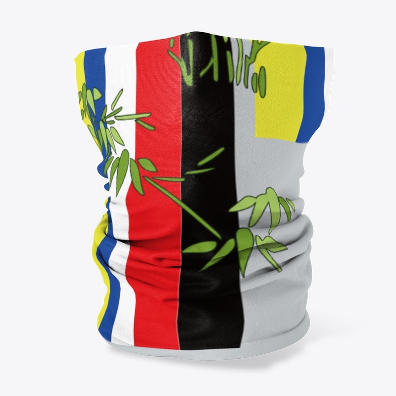 O bang color of Korea and Bamboo