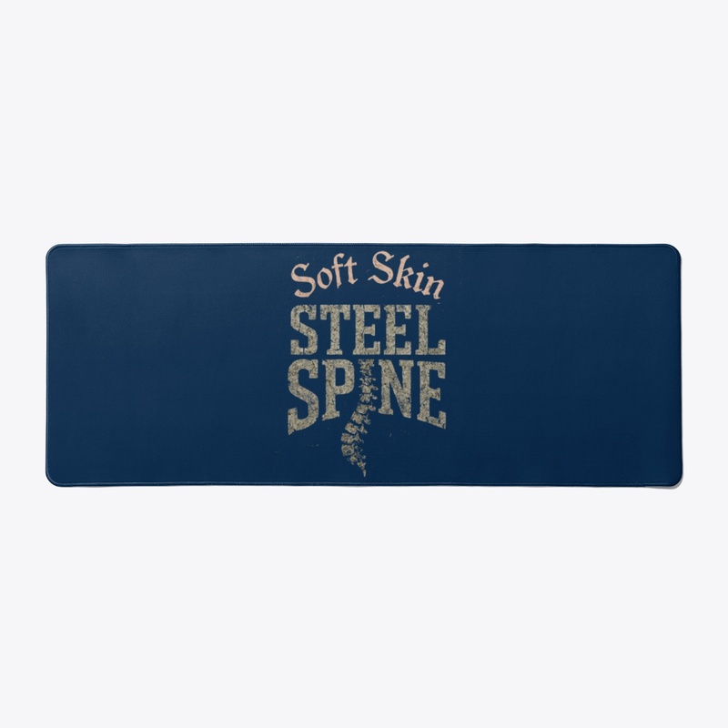 Soft skin steel spine 