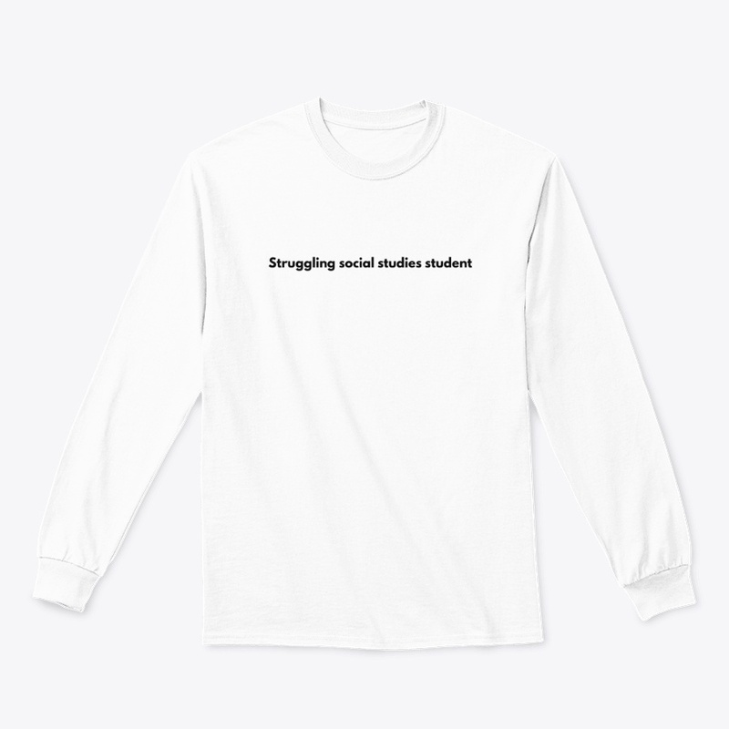 Struggling social studies student