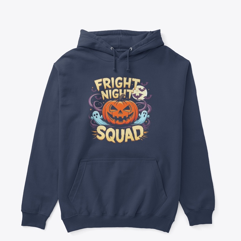 "Fright Night Squad Halloween pumpkin"