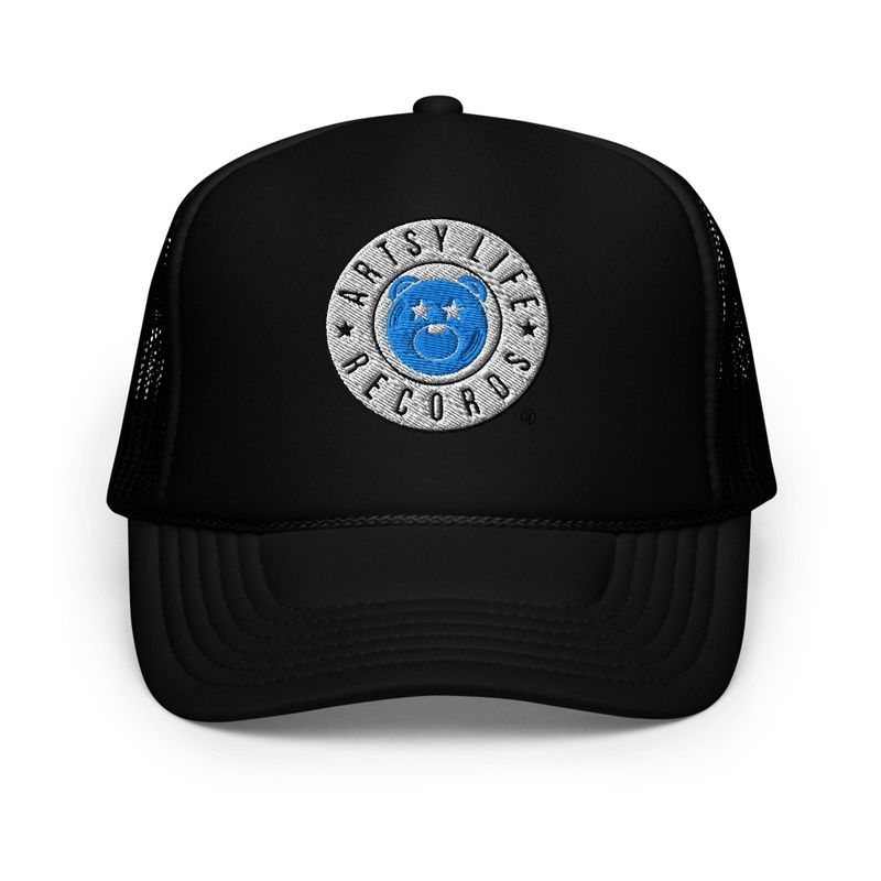 Artsy Life Records Logo Trucker