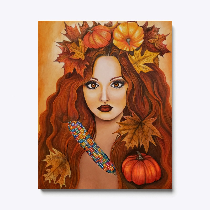Autumn Goddess | Art of Jameela