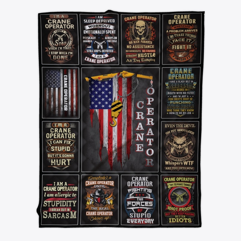 Awesome Crane Operator Collage Product