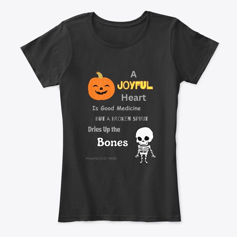 A Joyful Heart - for dark shirts