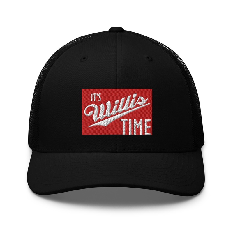 Its WILLIS Time trucker hat