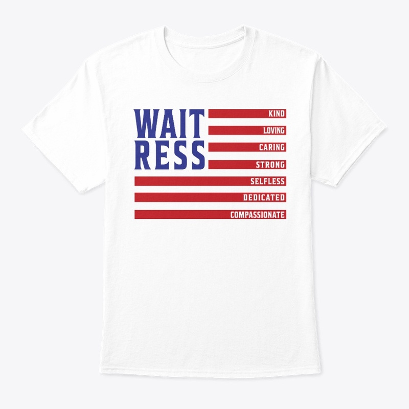 Waitress Flag Hoodie 