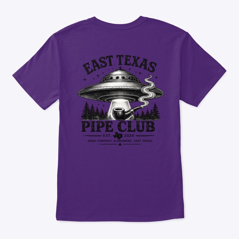 East Texas Pipe Club UFO Encounter Tee