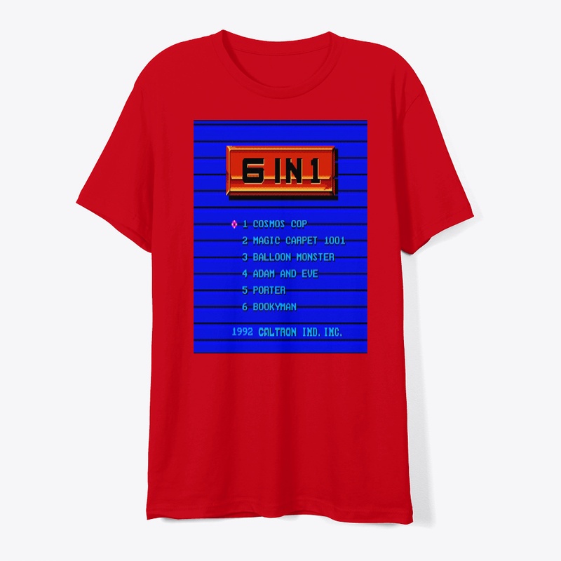 Caltron 6 In 1 Title Screen