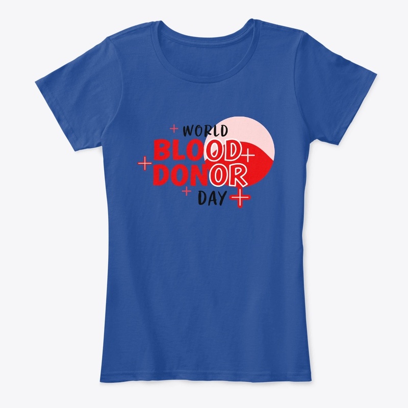 | World Blood Donor T-Shirt | Design 2|