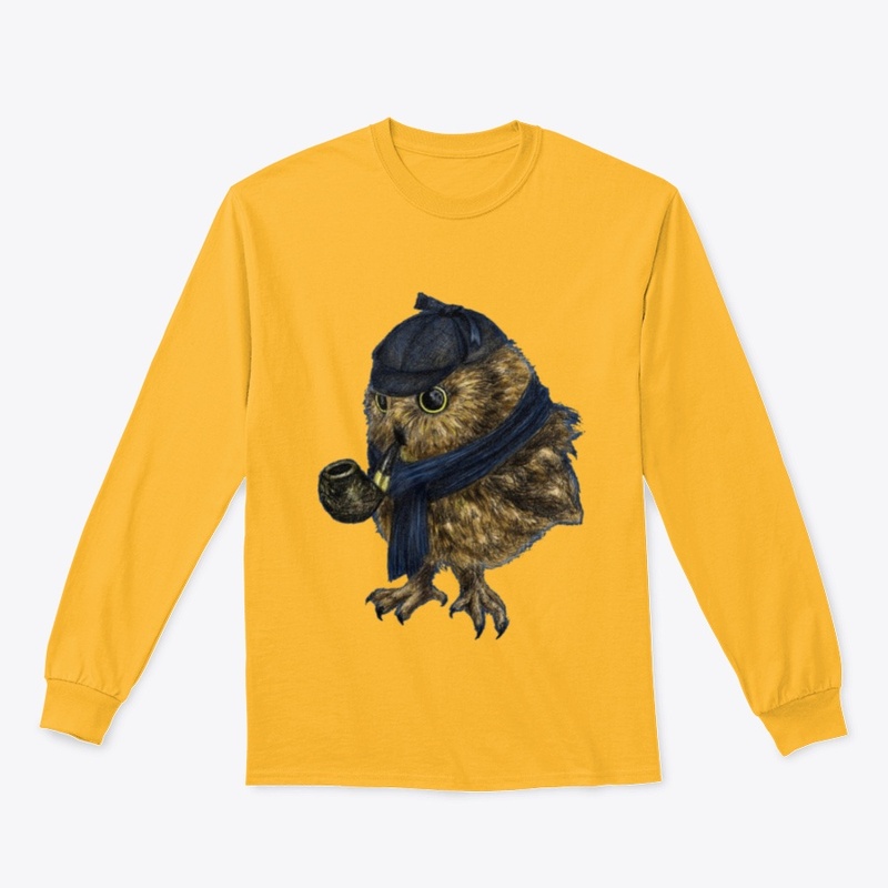 Men Cool Owl Long T-shirt Buy 🛍️ Now 
