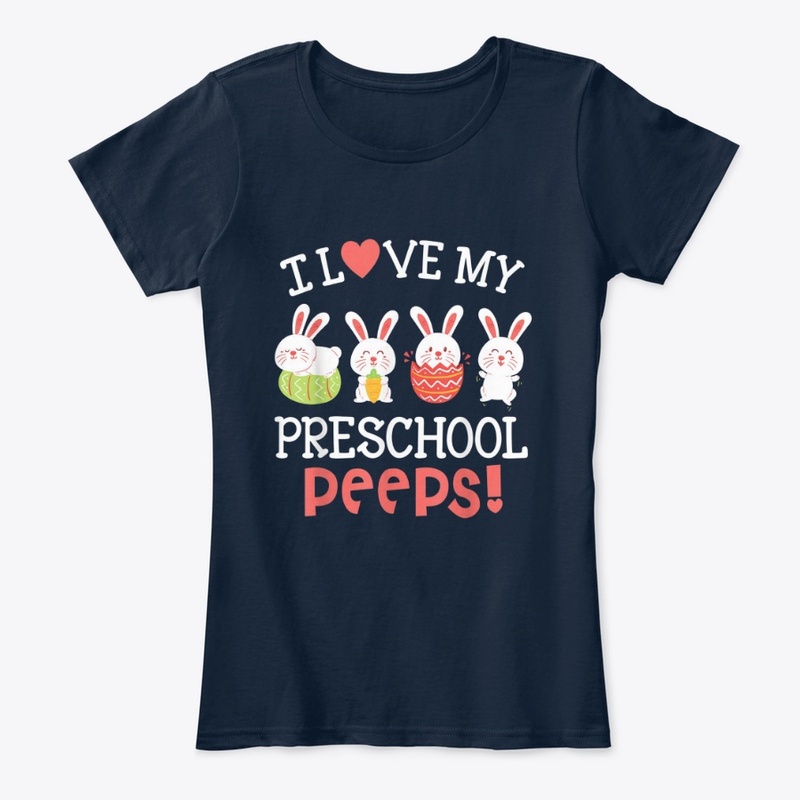 I Love My Preschool Peeps Shirt