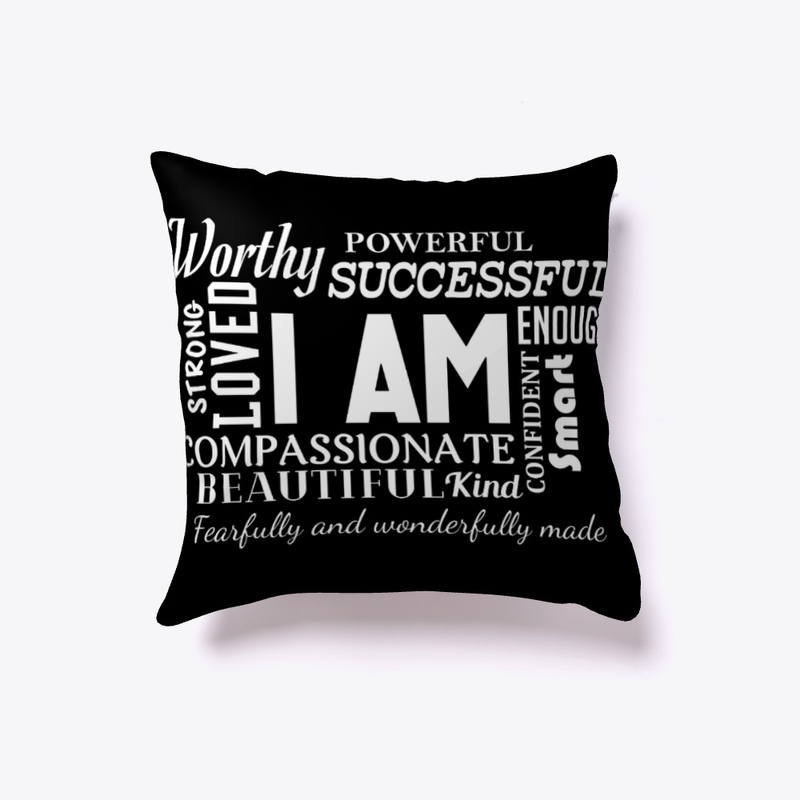 Affirmation Pillow (multiple colors)
