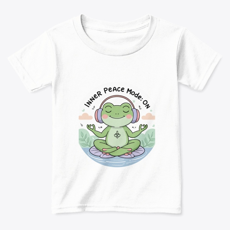 Inner Peace Mode Frog Tee