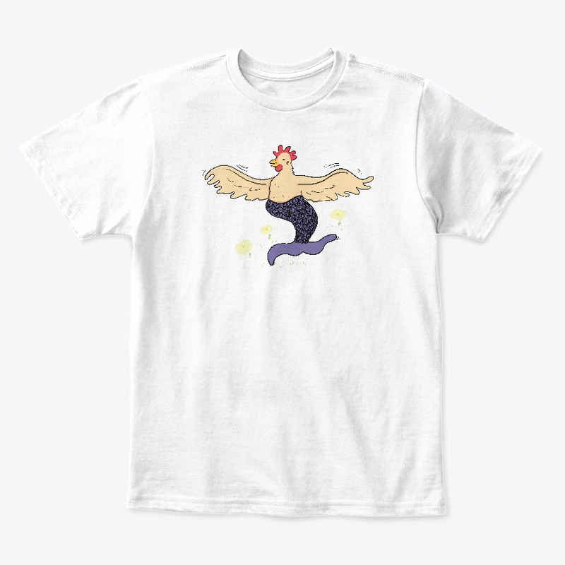 Joyful Chicken Mermaid