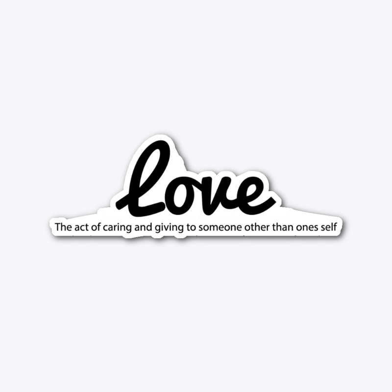 Inspirational novelty . Meaning of Love