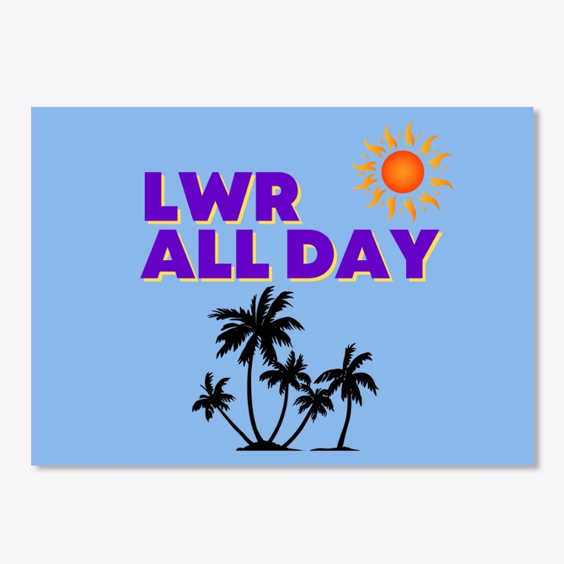 LWR All Day Sticker