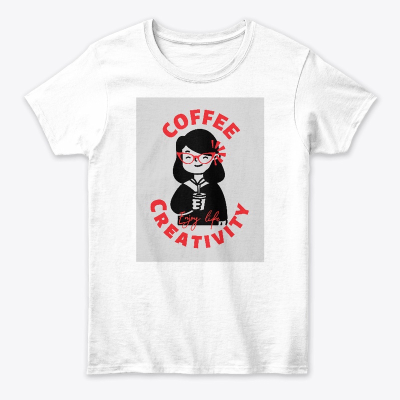 Coffee and Creativity T-shirtcoffee