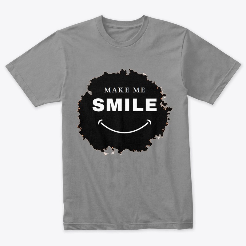 MAKE ME SMILE Triblend Tee