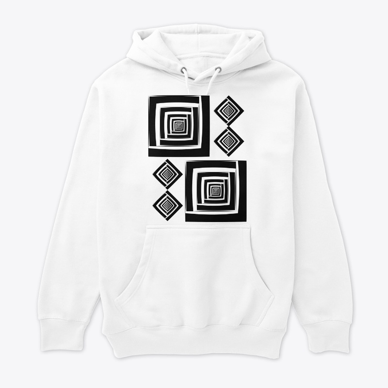 Square design socks