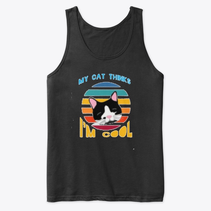 My cat thinks I'm cool