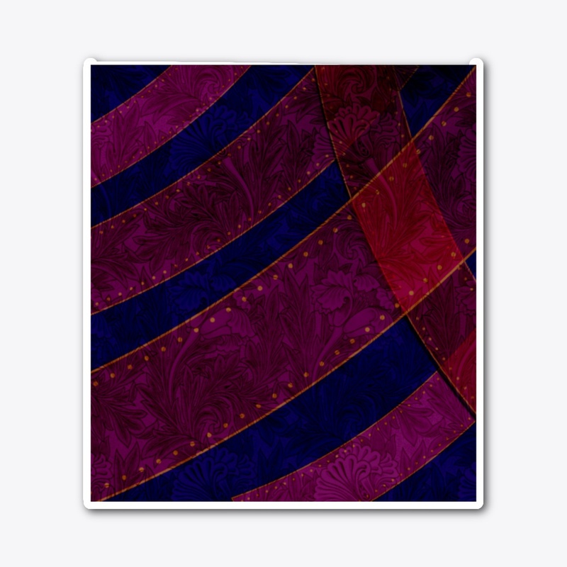 Royal Garden Flow – Abstract Floral