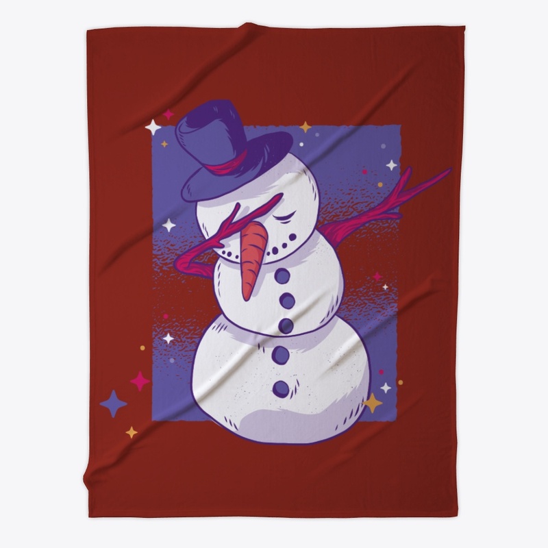 Christmas Dabbing Snowman