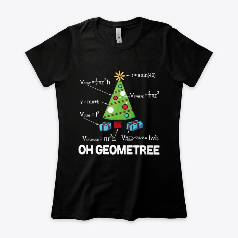 OH Geometree Christmas Teaching Shirt