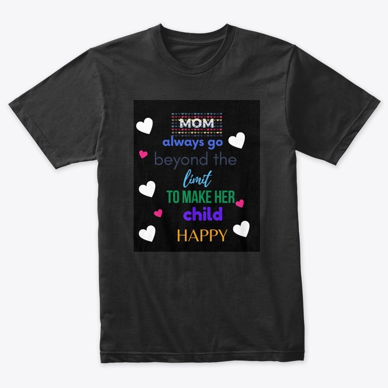 Mother's Love Tee Black - MOM
