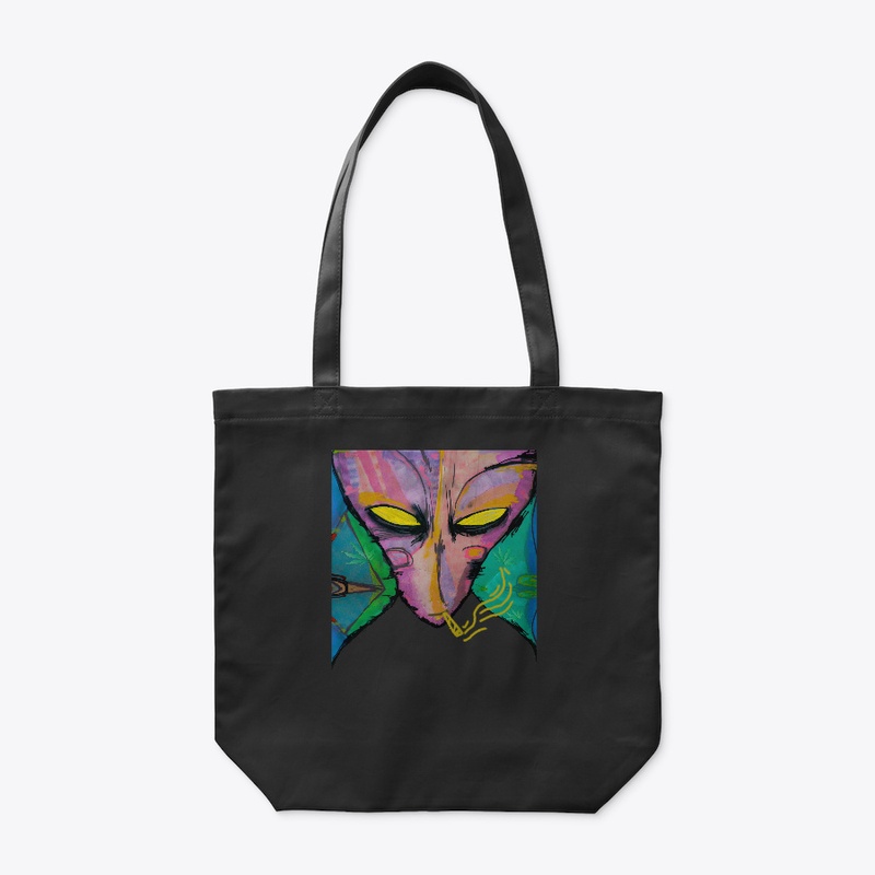 Smoking Alien T-shirt 