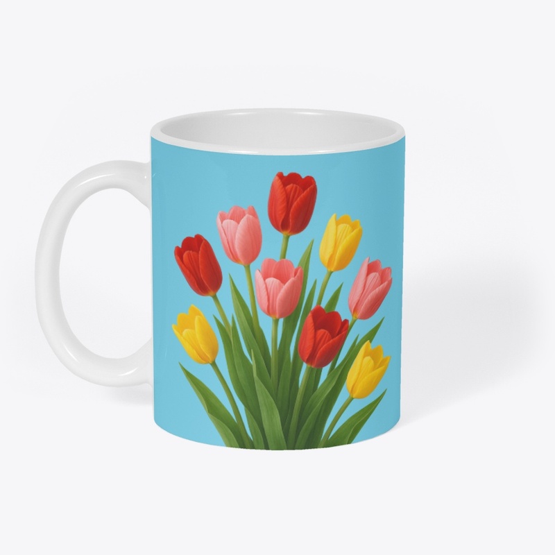 Morning Tulips Mug