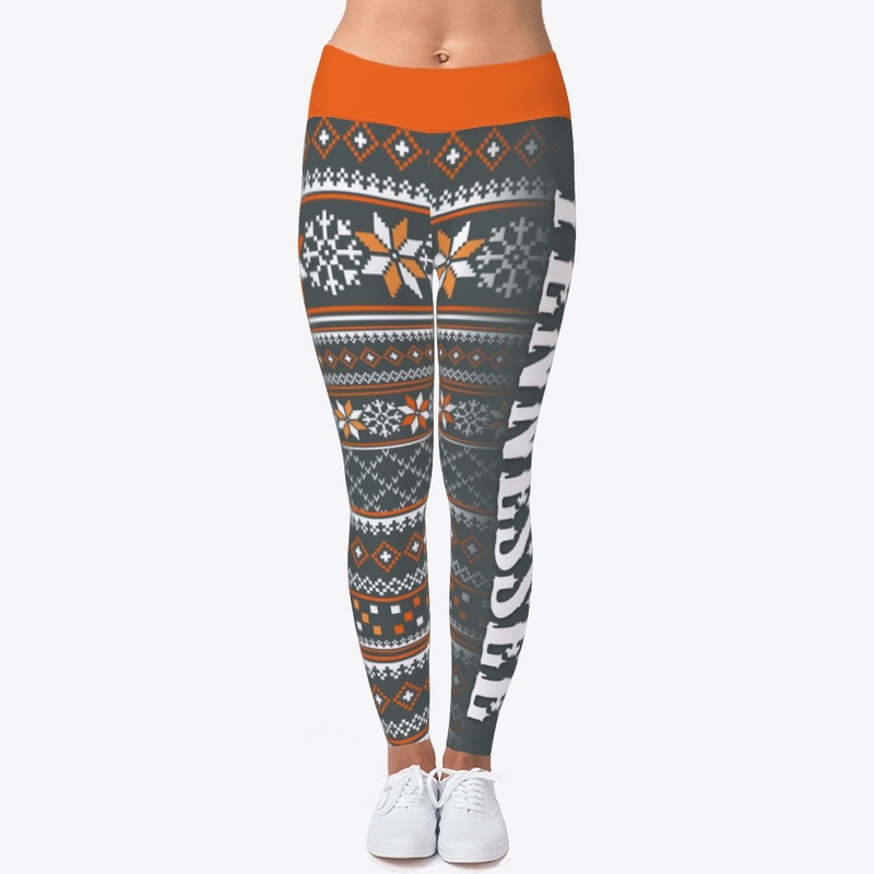 Ugly Tennessee Christmas Leggings