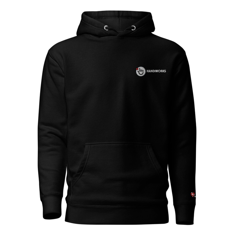 HandiWorks Embroidered Soft-Wash Hoodie