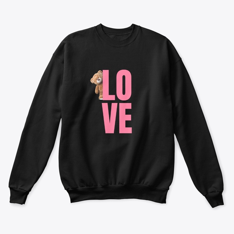 Love with cute bear T-shirt