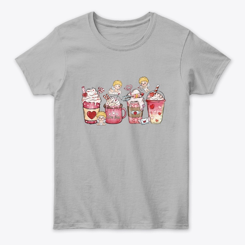 Retro Coffee & Love – Valentine Gift 