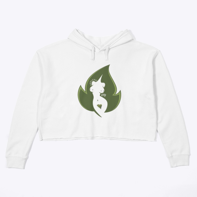 Logo crop sweater