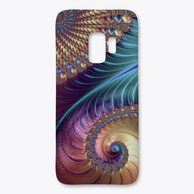 Metallic peacock