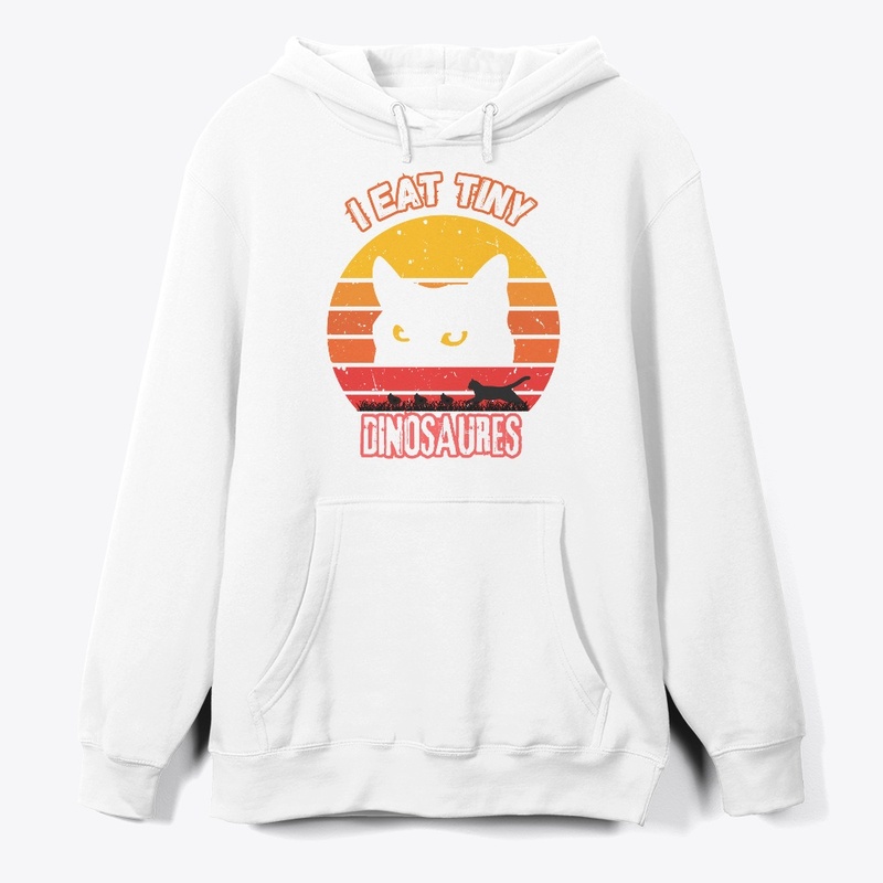 i eat tiny dinosaurs cat lovers tshirt
