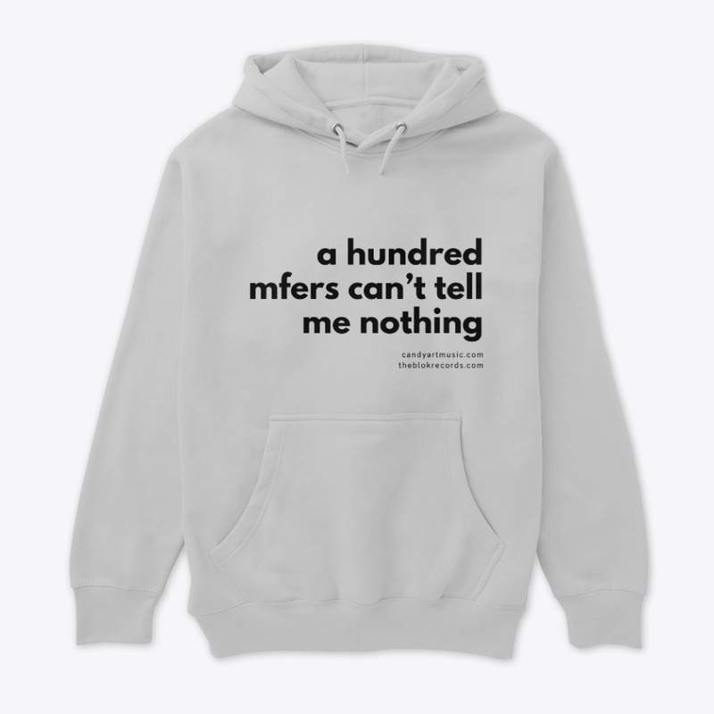 Tell Me Nothing/ Premium Pullover Hoodie