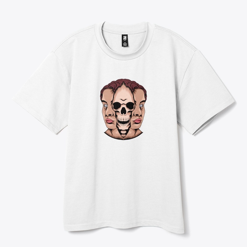 three face tee