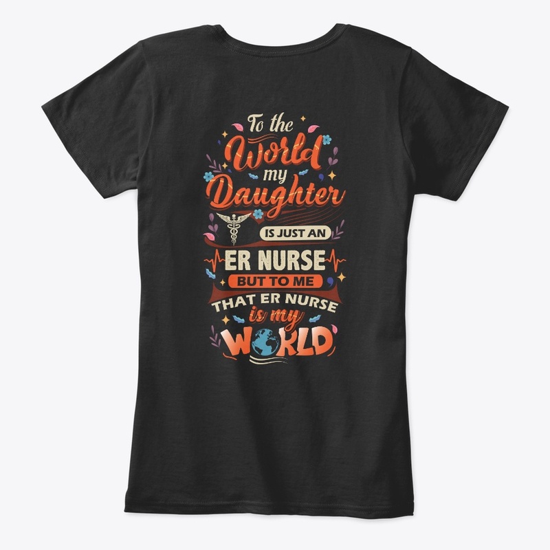 Best ER Nurse's Mom Shirt