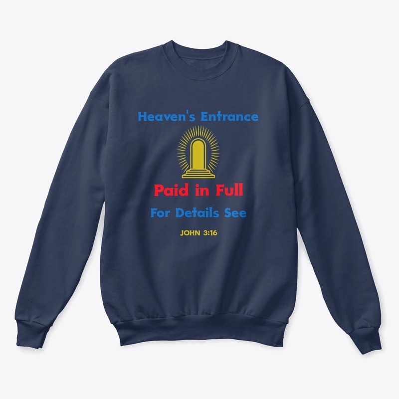 Heaven's Entrance John 3:16 Gold Accent