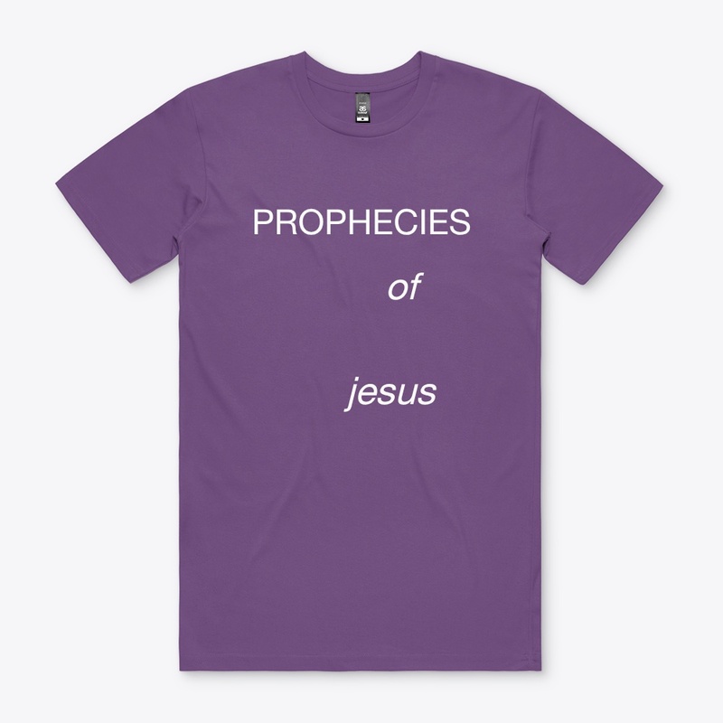 Prophecies of Jesus prosper italic