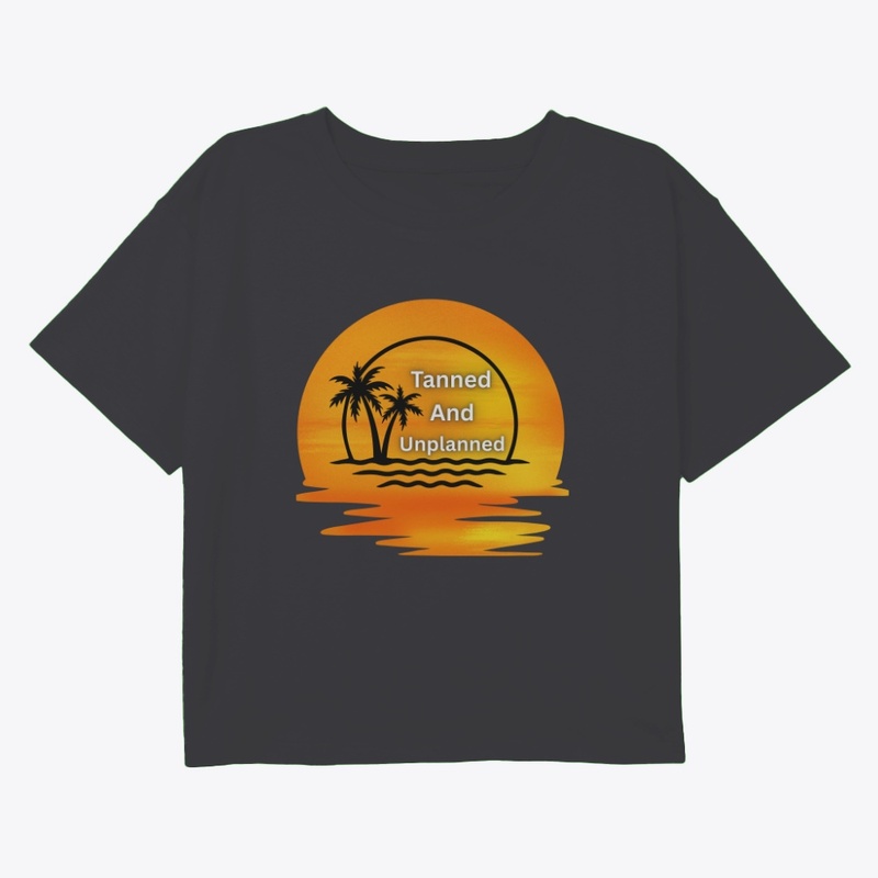 Tanned & Unplanned – Summer Vibes Tee