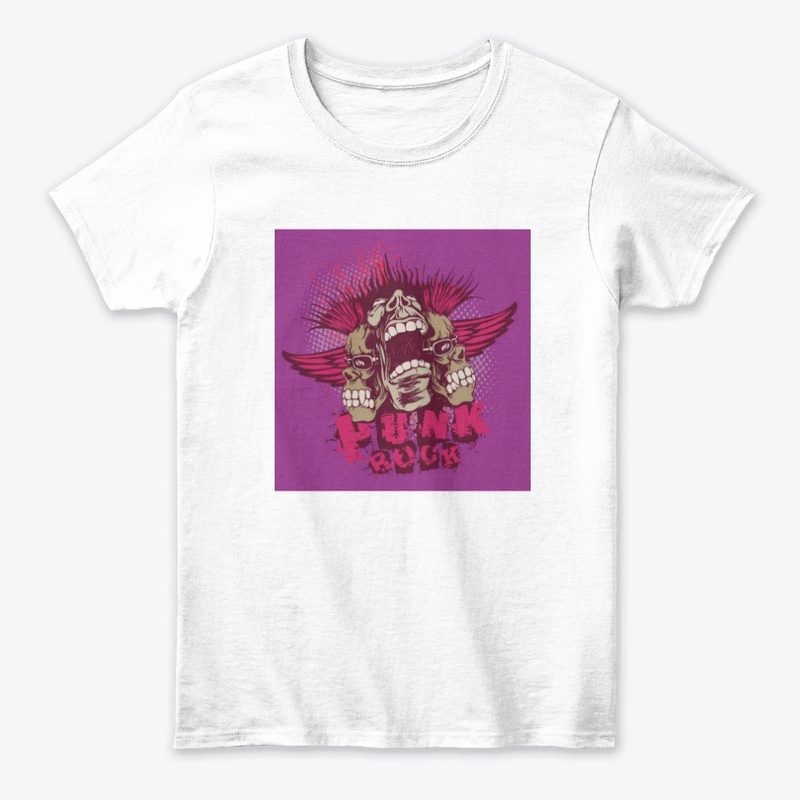 Craze Uk | Punk Rock Pink - Female Tees