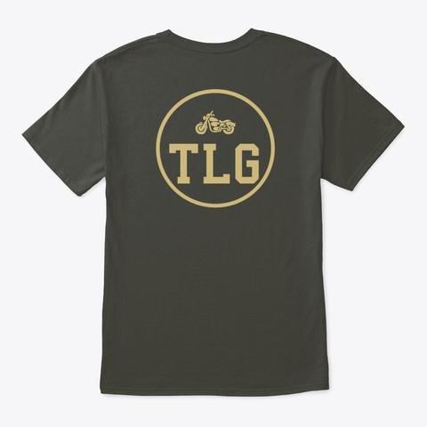Tlg  Smoke Gray T-Shirt Back