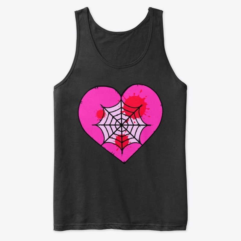 Horror Heart (Hot Pink/Pale Pink)