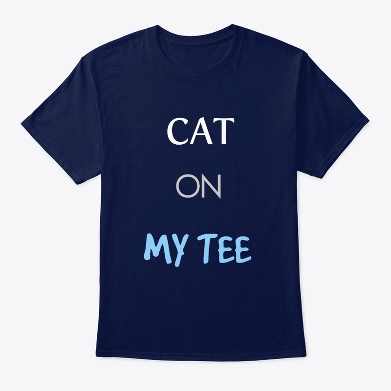 CAT ON MY TEE.