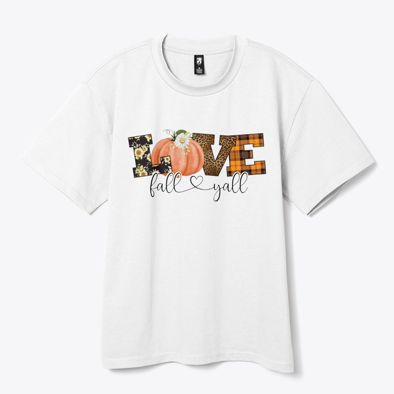 Fall Y’all Pumpkin Sunflower Tee